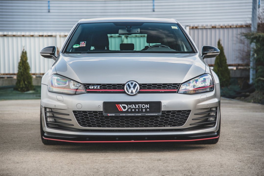 Maxton Design - Aftermarket  STREET PRO FRONT SPLITTER VW GOLF MK 7 GTI 2013-2016