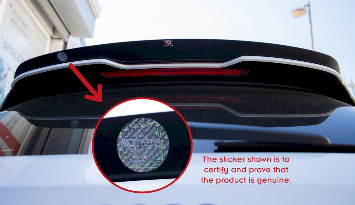 Maxton Design - Aftermarket  SPOILER CAP SKODA SUPERB III ESTATE