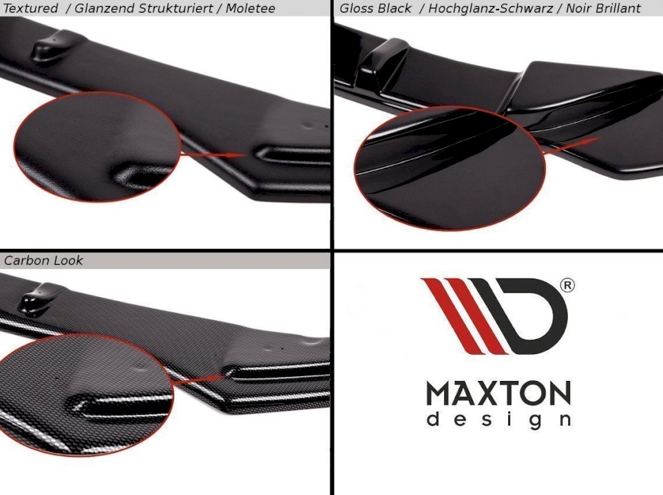 Maxton Design - Aftermarket  SIDE SKIRTS DIFFUSERS V.3 VOLKSWAGEN GOLF GTI / GTE / GTI CLUBSPORT / R-LINE MK8