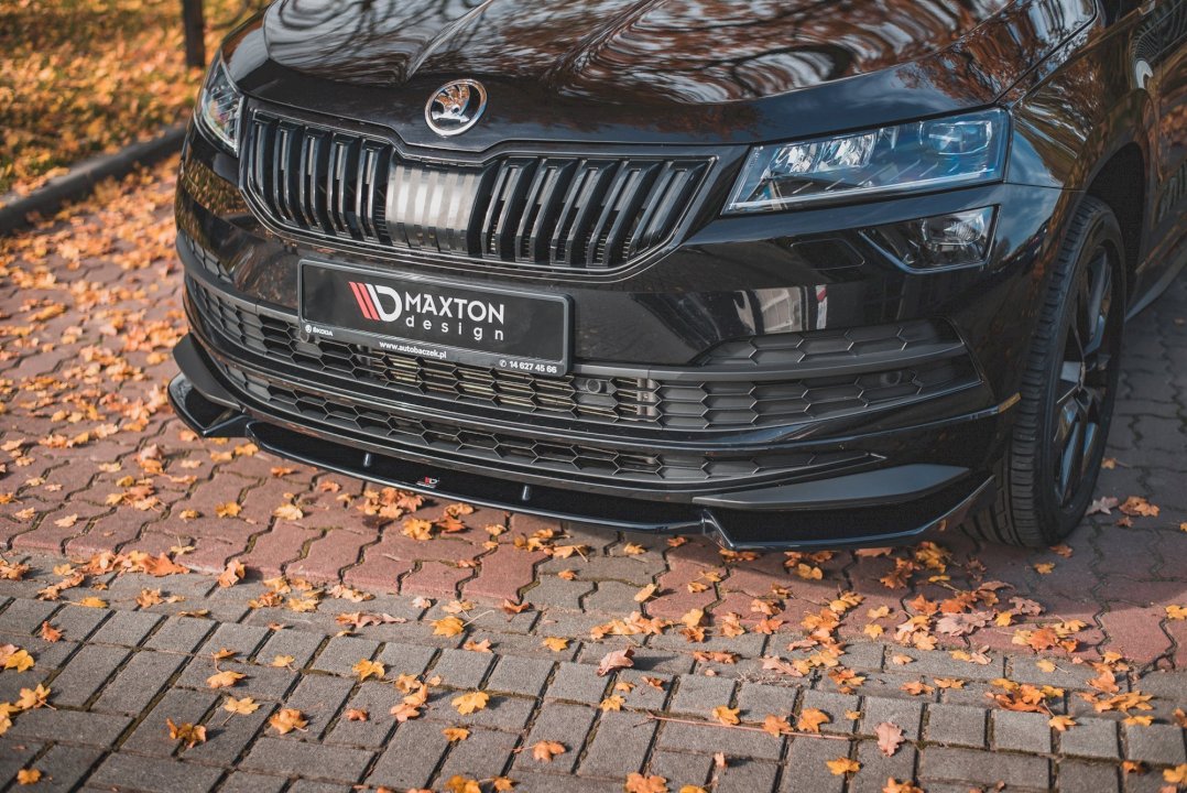 Maxton Design - Aftermarket  FRONT SPLITTER SKODA KAROQ SPORTLINE (2017-)