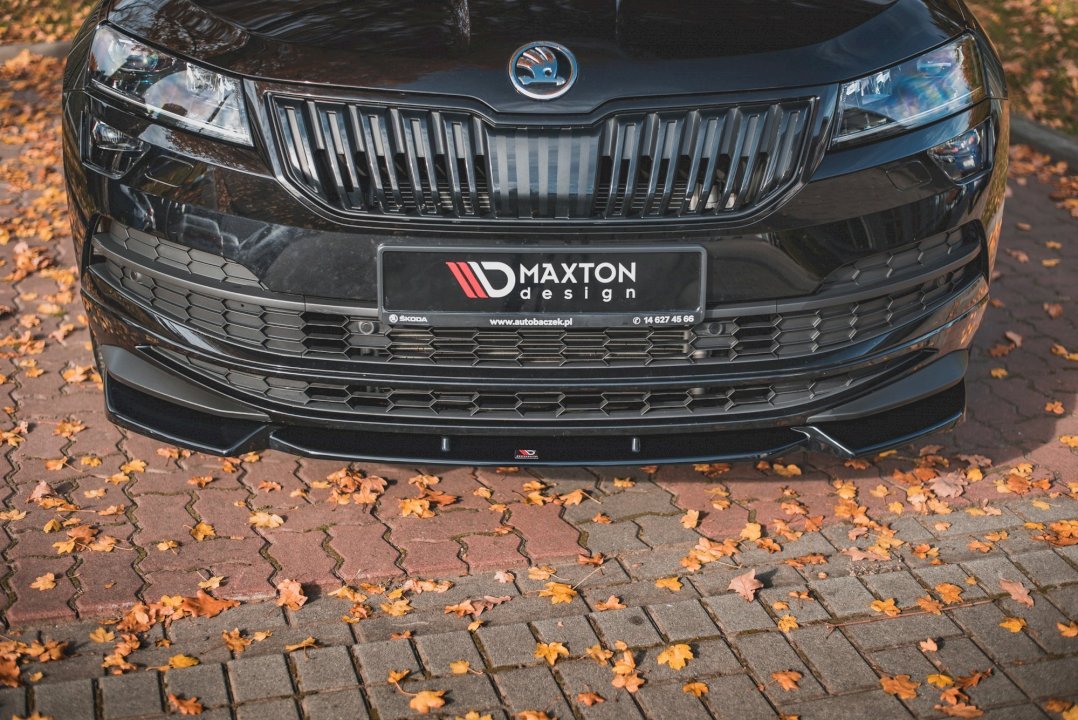 Maxton Design - Aftermarket  FRONT SPLITTER SKODA KAROQ SPORTLINE (2017-)