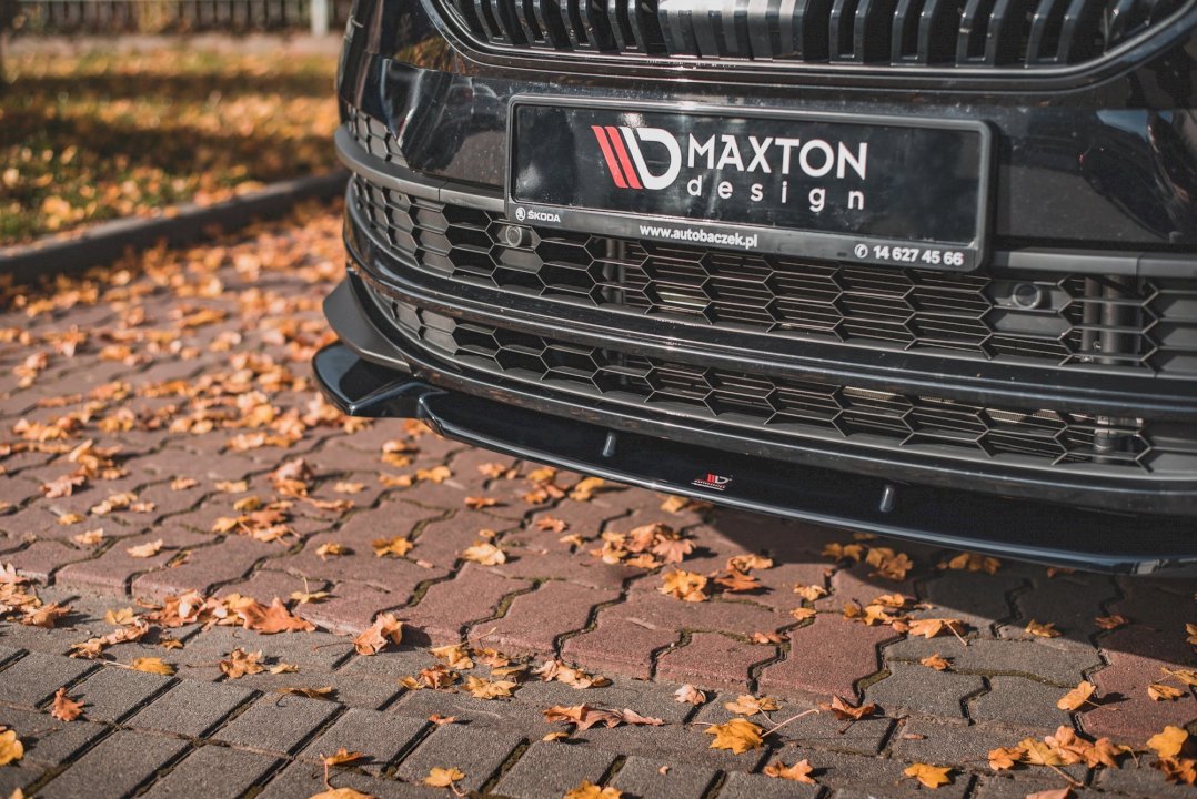 Maxton Design - Aftermarket  FRONT SPLITTER SKODA KAROQ SPORTLINE (2017-)