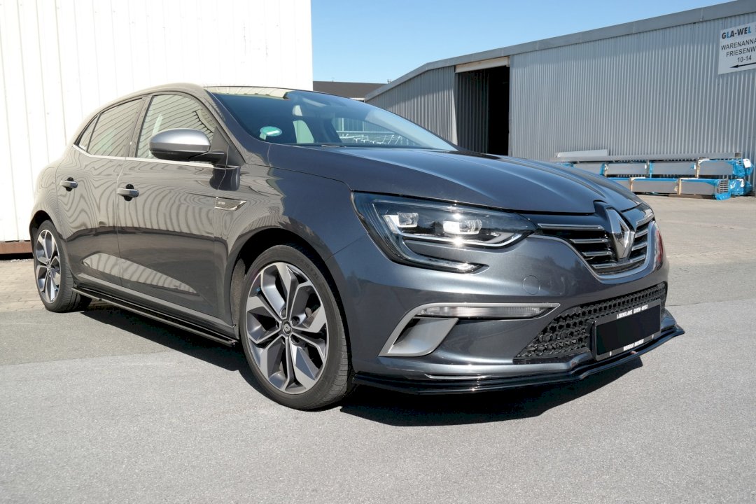 Maxton Design - Aftermarket  FRONT SPLITTER RENAULT MEGANE MK4 GT-LINE (2016-)
