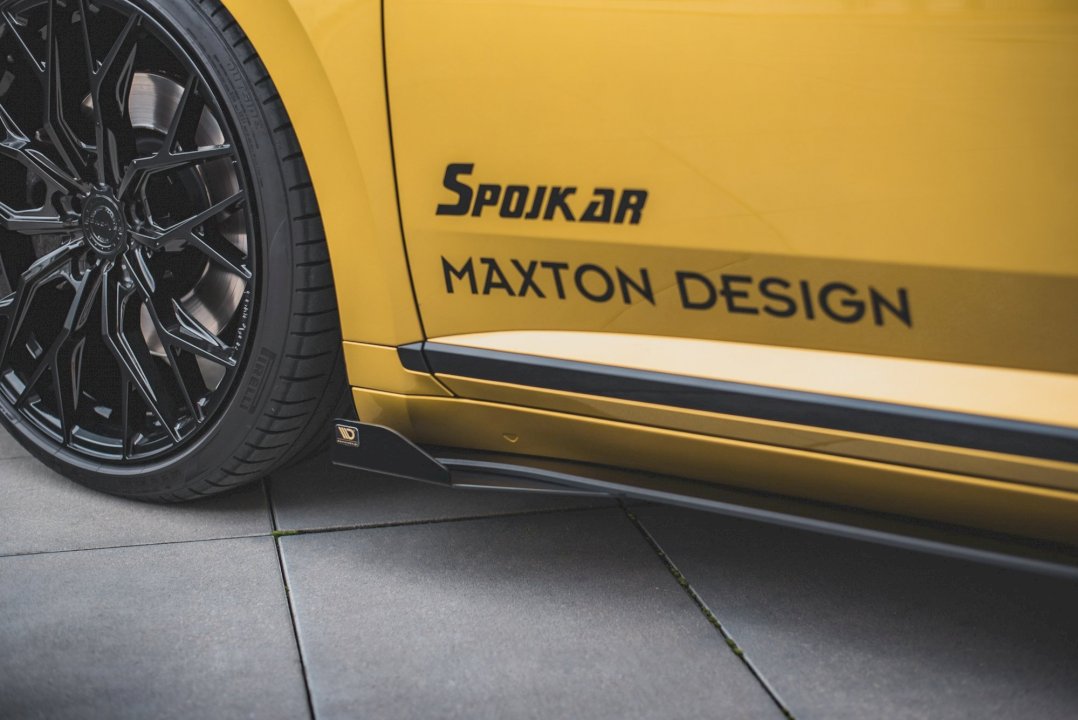 Maxton Design - Aftermarket  Street PRO Side Skirt Diffusers + Flaps Volkswagen Arteon R-Line Sedan / Shooting Brake Mk1
