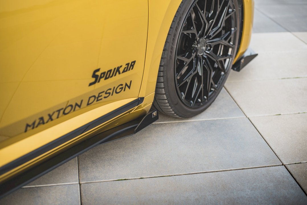 Maxton Design - Aftermarket  Street PRO Side Skirt Diffusers + Flaps Volkswagen Arteon R-Line Sedan / Shooting Brake Mk1
