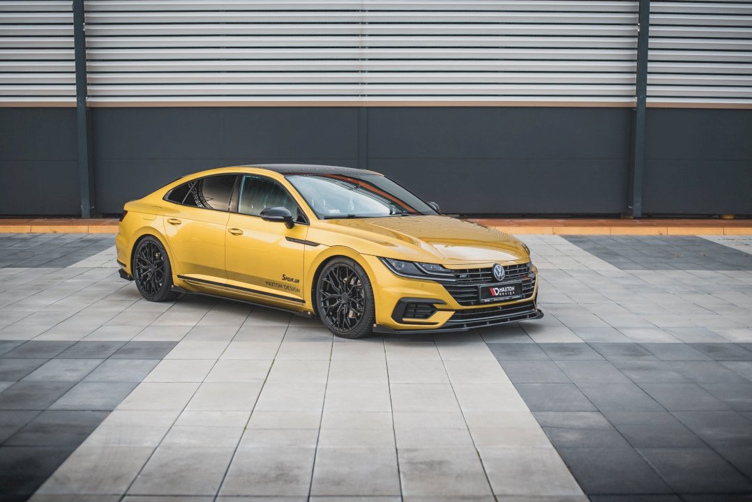 Maxton Design - Aftermarket  Street PRO Side Skirt Diffusers + Flaps Volkswagen Arteon R-Line Sedan / Shooting Brake Mk1