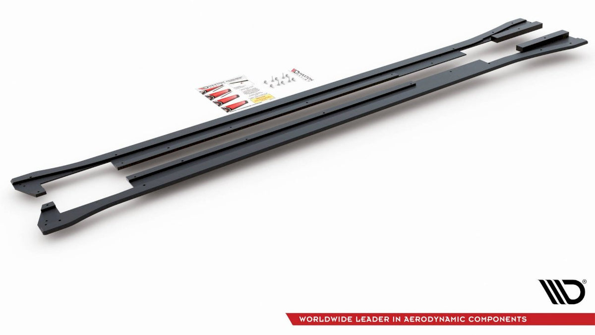 Maxton Design - Aftermarket  Street PRO Side Skirt Diffusers Volkswagen Arteon R-Line Sedan / Shooting Brake Mk1
