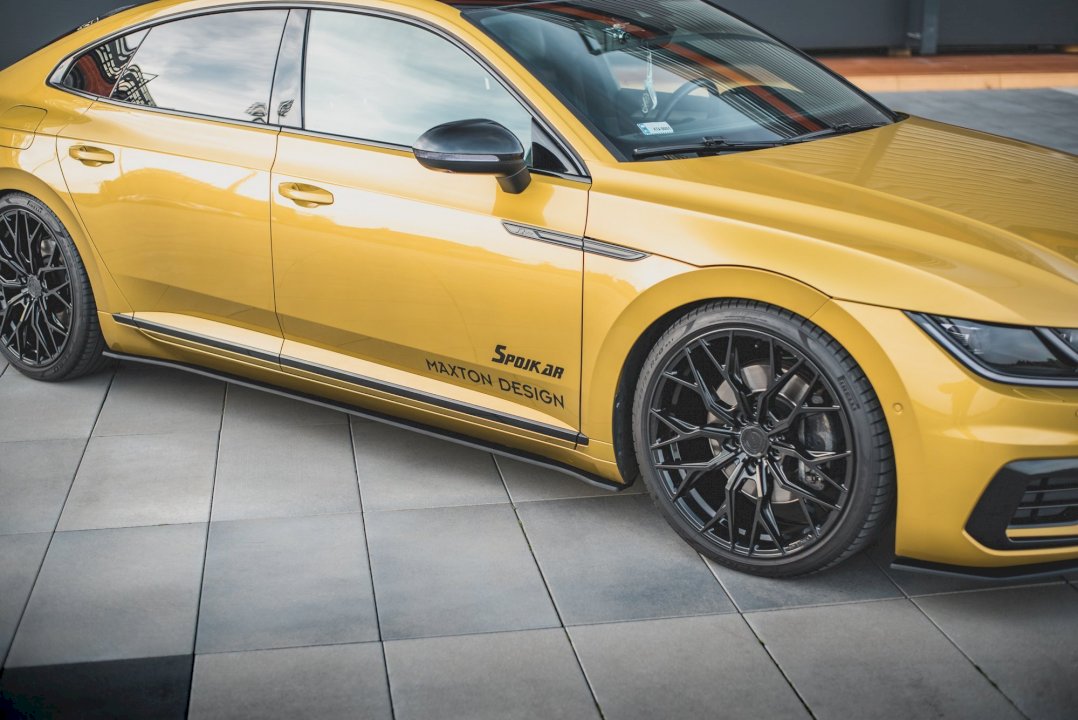 Maxton Design - Aftermarket  Street PRO Side Skirt Diffusers Volkswagen Arteon R-Line Sedan / Shooting Brake Mk1