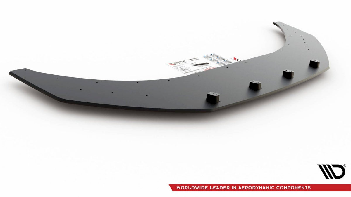 Maxton Design - Aftermarket  Street PRO Front Splitter Volkswagen Arteon R-Line Sedan / Shooting Brake Mk1