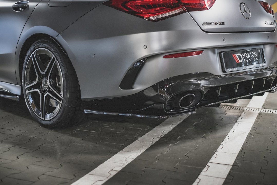 Maxton Design - Aftermarket  REAR SIDE SPLITTERS MERCEDES-AMG CLA 35 / 45 C118 (2019-)