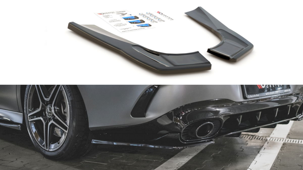 Maxton Design - Aftermarket  REAR SIDE SPLITTERS MERCEDES-AMG CLA 35 / 45 C118 (2019-)