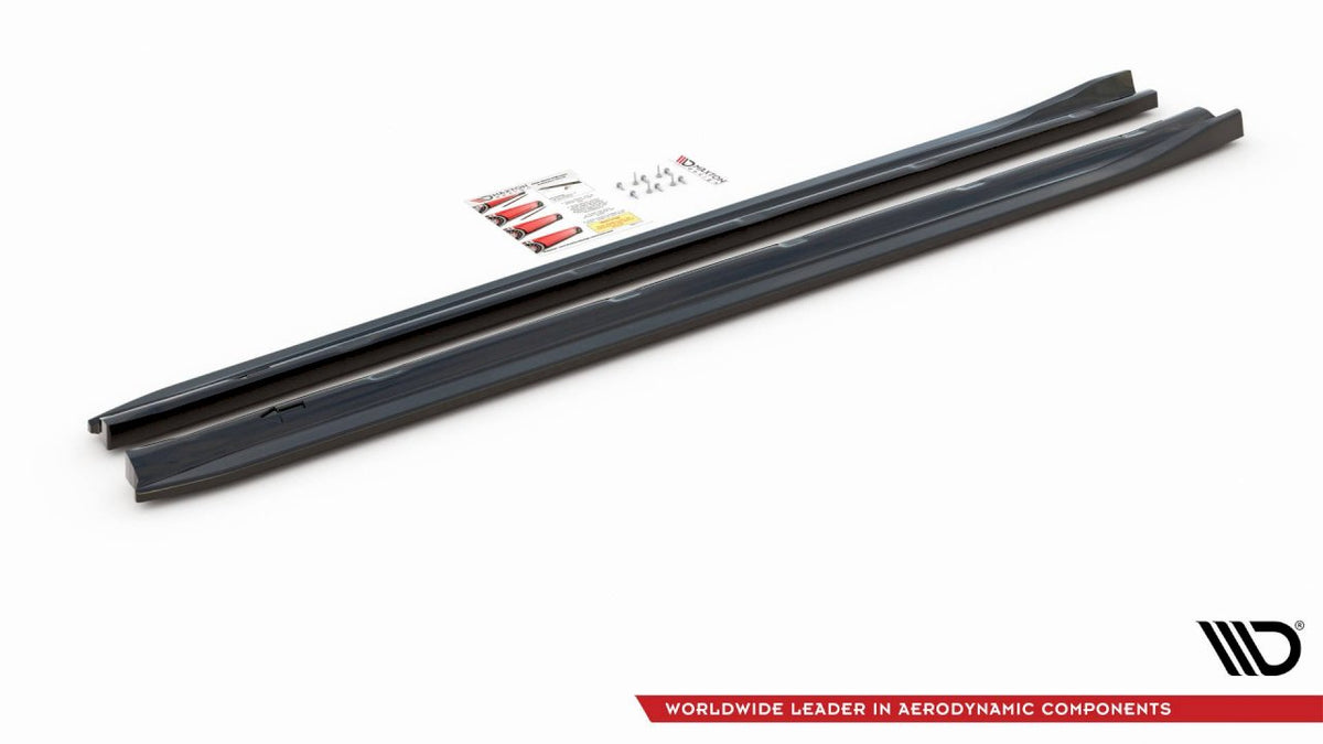 Maxton Design - Aftermarket  SIDE SKIRTS DIFFUSERS PEUGEOT 308 GT MK2 FACELIFT (2017-)