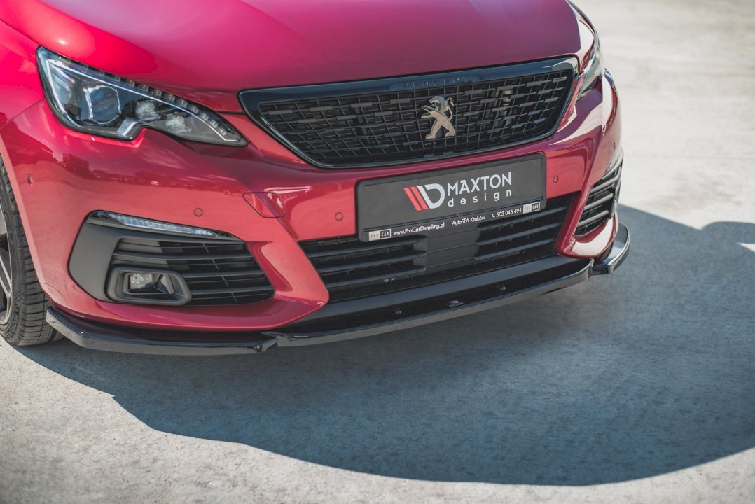 Maxton Design - Aftermarket  FRONT SPLITTER V2 PEUGEOT 308 GT MK2 FACELIFT (2017-)