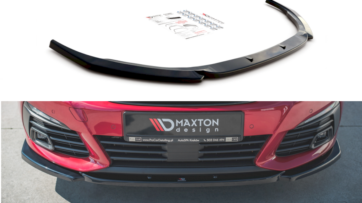 Maxton Design - Aftermarket  FRONT SPLITTER V2 PEUGEOT 308 GT MK2 FACELIFT (2017-)