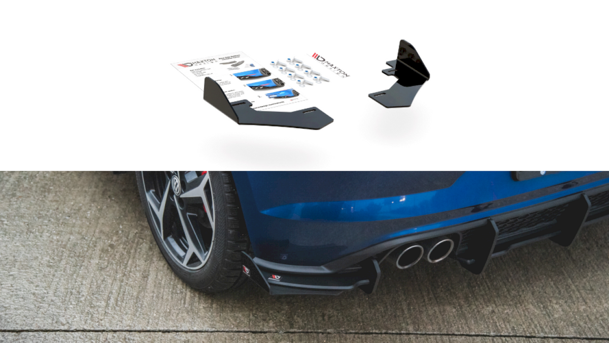Maxton Design - Aftermarket  REAR SIDE FLAPS VW POLO GTI MK6 (2017-)