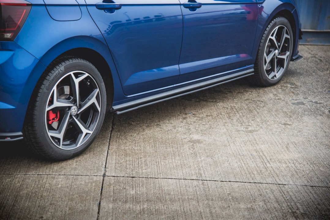 Maxton Design - Aftermarket  STREET PRO SIDE SKIRTS DIFFUSERS VW POLO GTI MK6 (2017-2021)