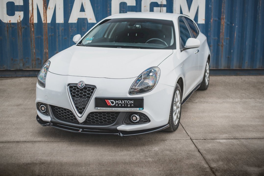 Maxton Design - Aftermarket  FRONT SPLITTER V2 ALFA ROMEO GIULIETTA FACELIFT (2016-2020)
