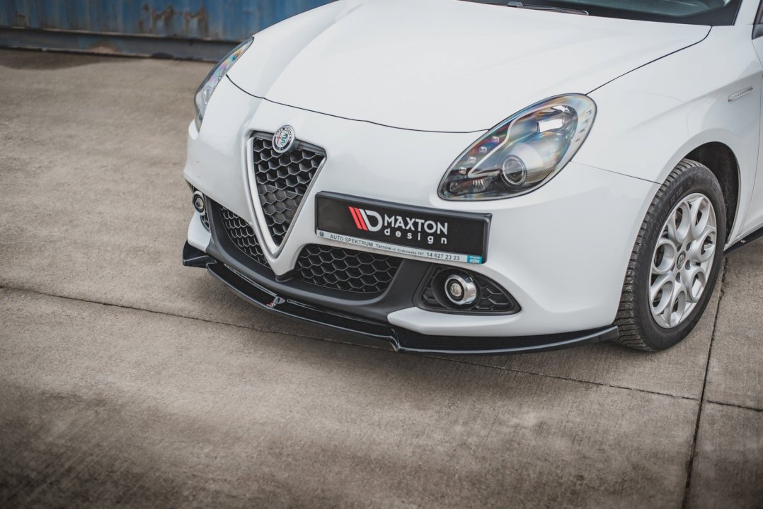 Maxton Design - Aftermarket  FRONT SPLITTER V2 ALFA ROMEO GIULIETTA FACELIFT (2016-2020)