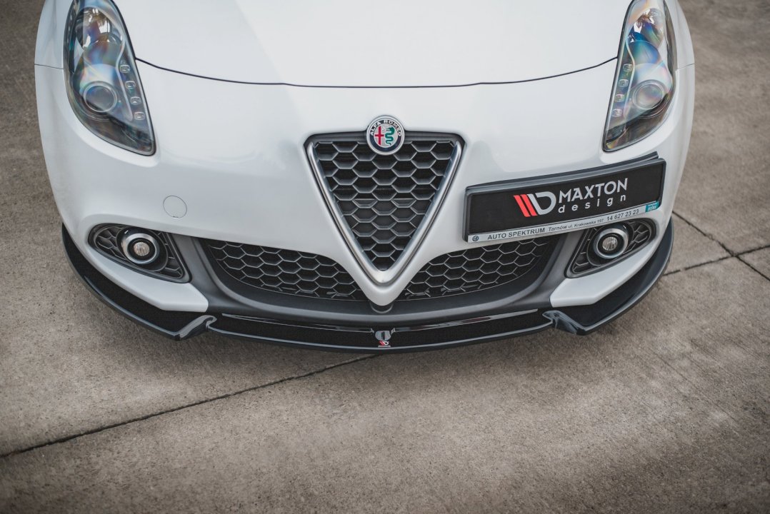 Maxton Design - Aftermarket  FRONT SPLITTER V2 ALFA ROMEO GIULIETTA FACELIFT (2016-2020)