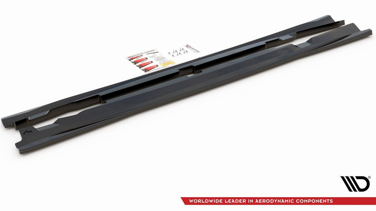 Maxton Design - Aftermarket  SIDE SKIRTS DIFFUSERS MERCEDES AMG GT 53 4-DOOR COUPE (2018-)
