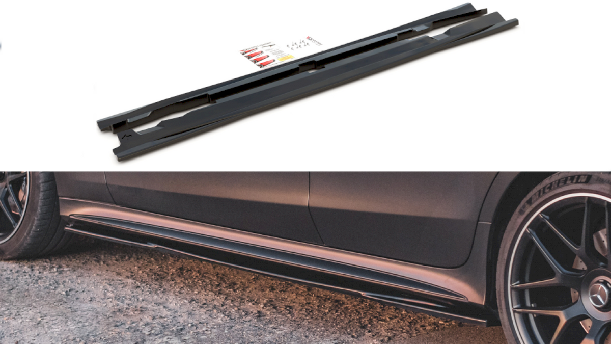 Maxton Design - Aftermarket  SIDE SKIRTS DIFFUSERS MERCEDES AMG GT 53 4-DOOR COUPE (2018-)