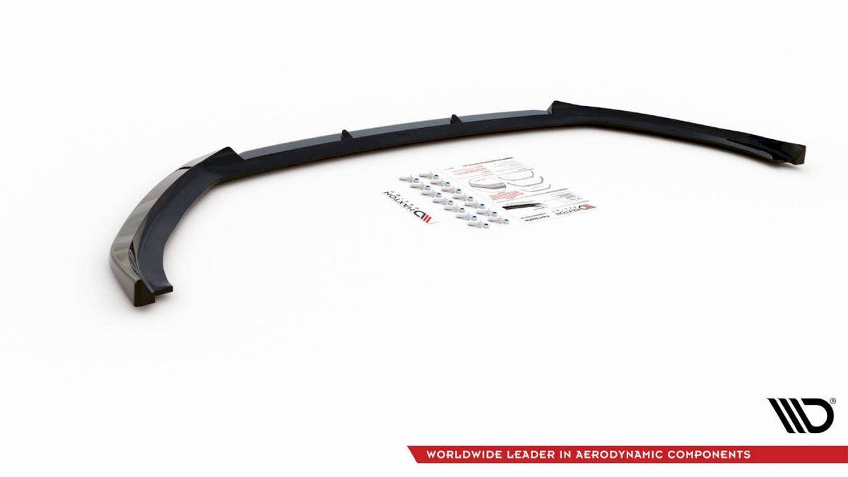 Maxton Design - Aftermarket  FRONT SPLITTER V1 PEUGEOT 2008 MK2 (2019-2023)