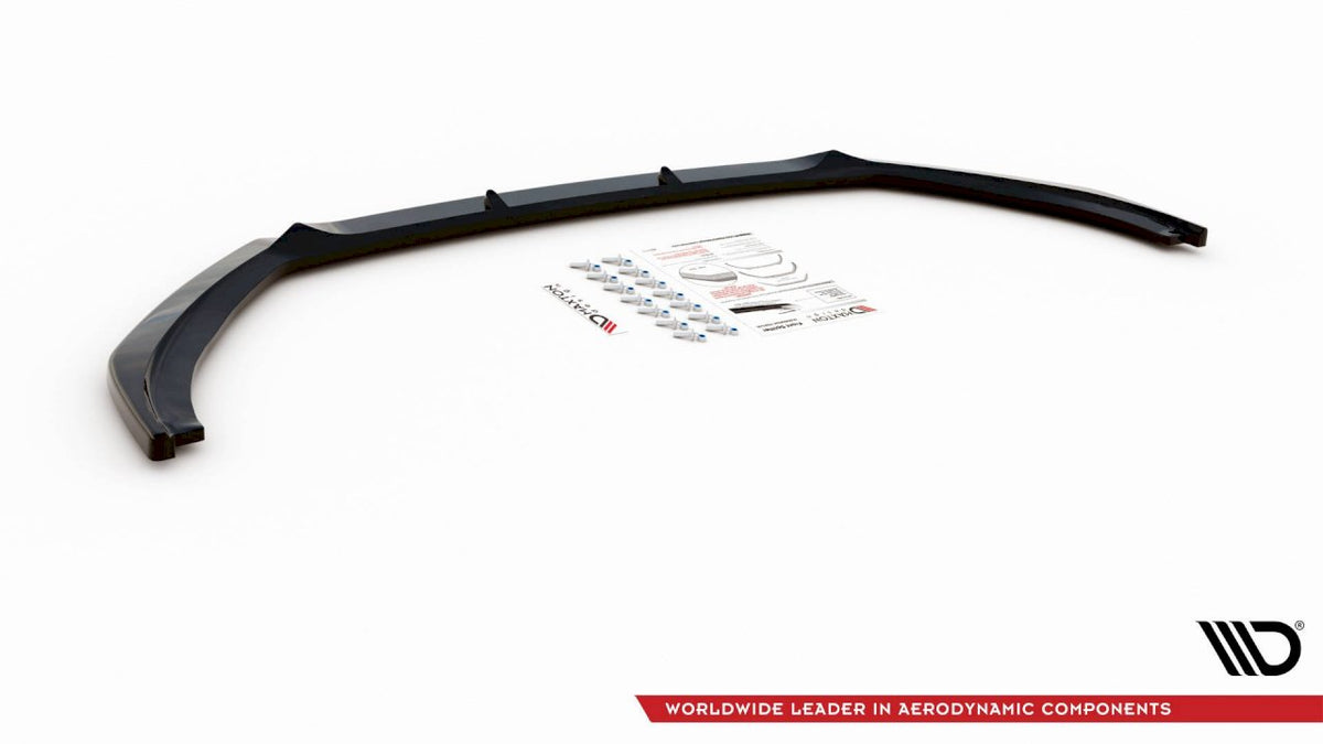 Maxton Design - Aftermarket  FRONT SPLITTER V2 PEUGEOT 2008 MK2 (2019-2023)