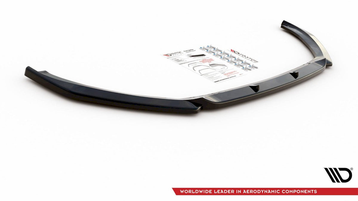 Maxton Design - Aftermarket  FRONT SPLITTER V2 PEUGEOT 2008 MK2 (2019-2023)