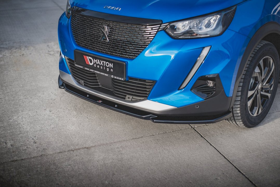 Maxton Design - Aftermarket  FRONT SPLITTER V2 PEUGEOT 2008 MK2 (2019-2023)