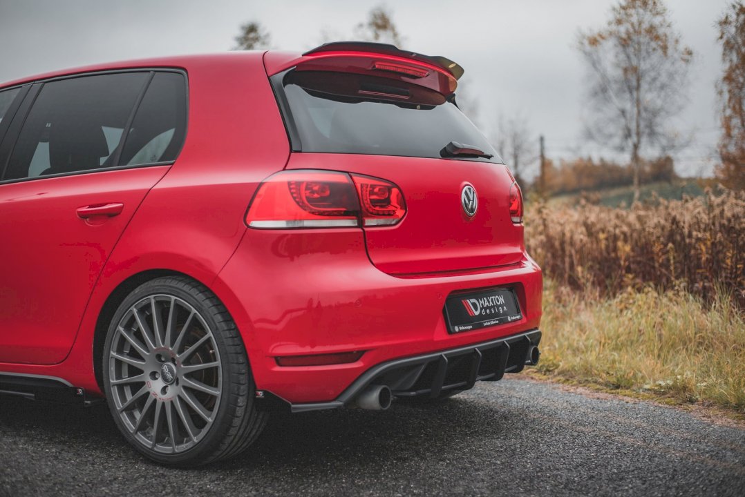 Maxton Design - Aftermarket  Street PRO Rear Side Splitters + Flaps VW Golf GTI Mk6