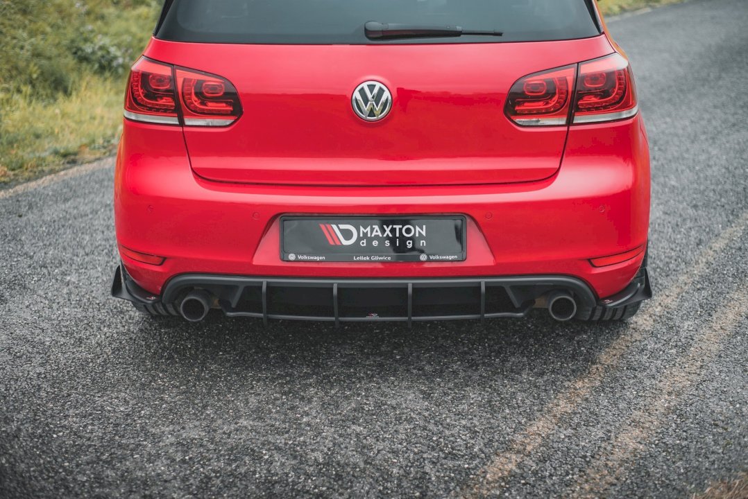 Maxton Design - Aftermarket  Street PRO Rear Side Splitters + Flaps VW Golf GTI Mk6