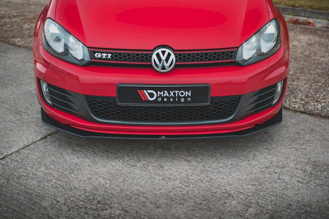 Maxton Design - Aftermarket  STREET PRO FRONT SPLITTER V3 VW GOLF GTI MK6 (2008-2012)