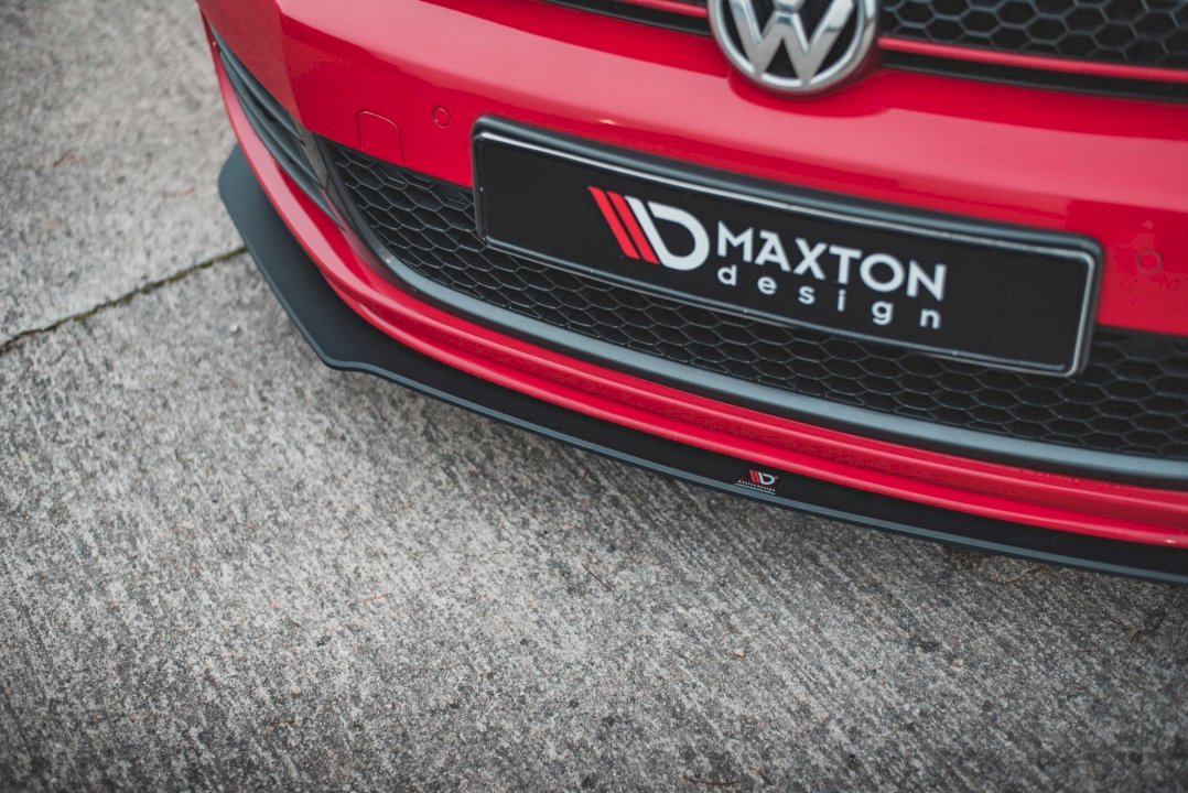 Maxton Design - Aftermarket  STREET PRO FRONT SPLITTER V3 VW GOLF GTI MK6 (2008-2012)