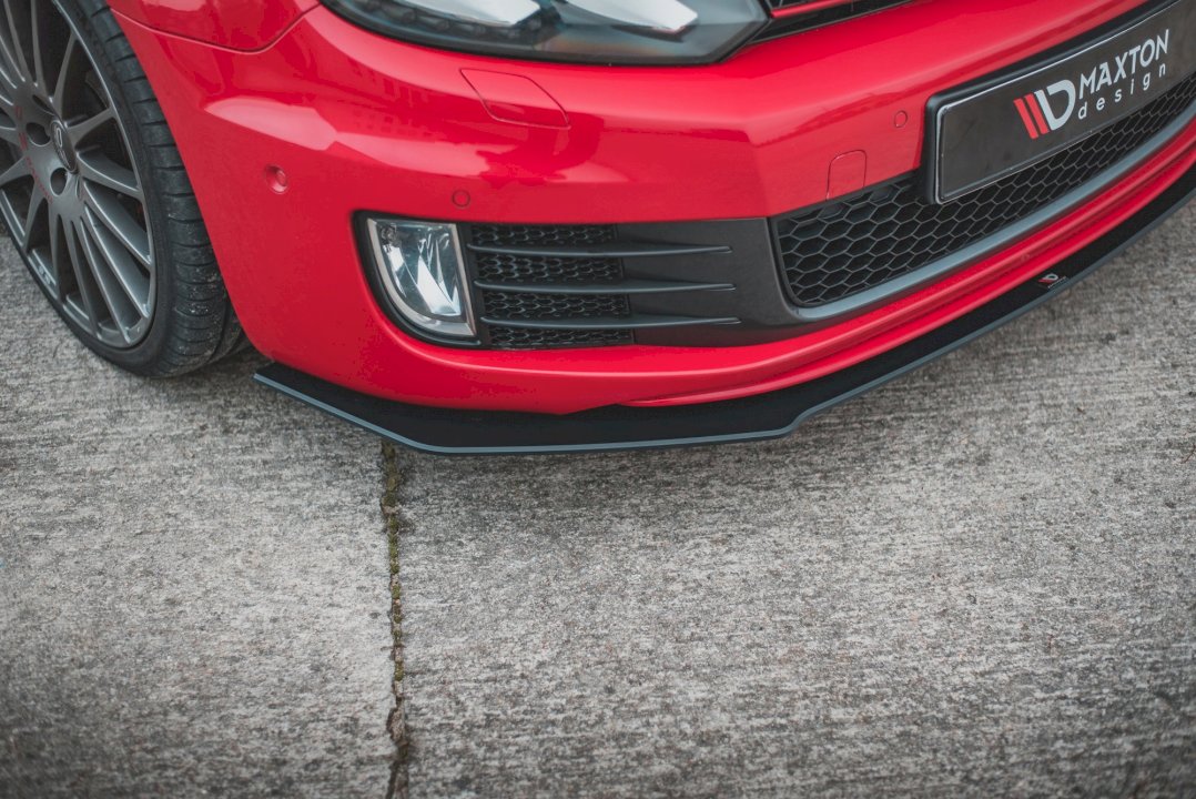 Maxton Design - Aftermarket  STREET PRO FRONT SPLITTER V3 VW GOLF GTI MK6 (2008-2012)