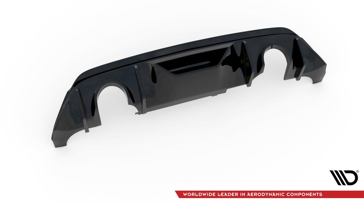 Maxton Design - Aftermarket  V3 Rear Diffuser (RS Look) - Ford Fiesta MK8 / 8.5 ST Line & ST
