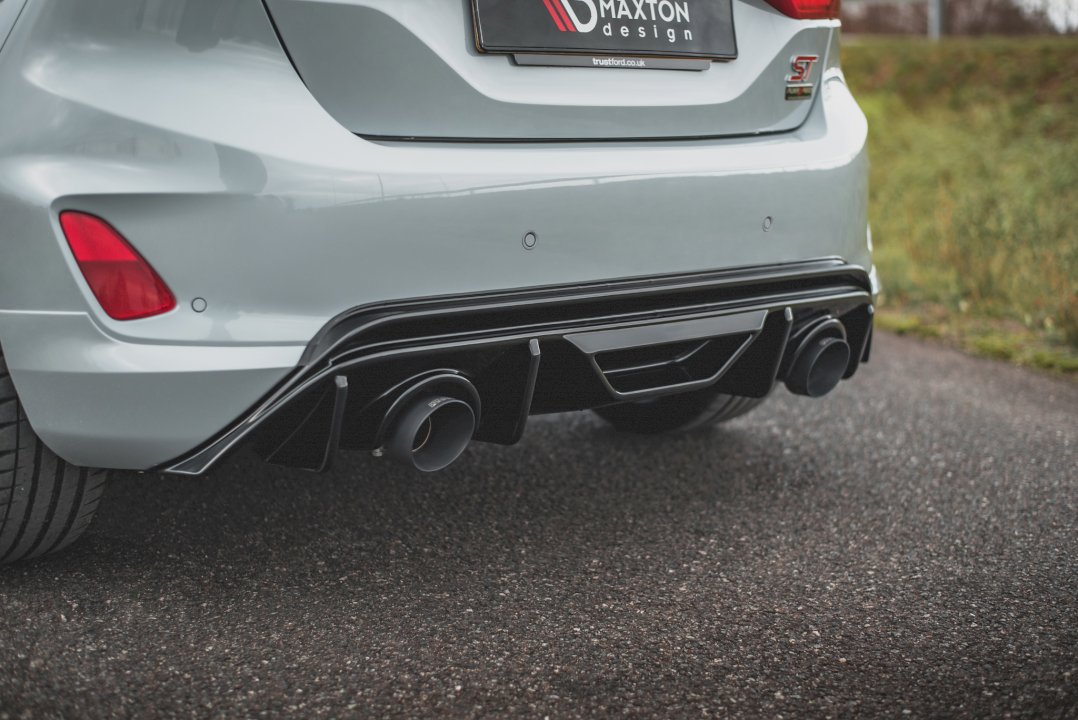 Maxton Design - Aftermarket  V3 Rear Diffuser (RS Look) - Ford Fiesta MK8 / 8.5 ST Line & ST