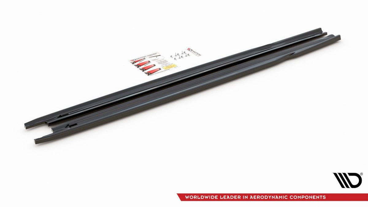 Maxton Design - Aftermarket  Side Skirt Diffusers V.1 Skoda Octavia RS Liftback / Estate Mk4