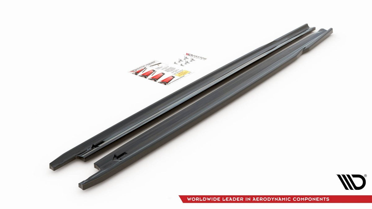Maxton Design - Aftermarket  Side Skirt Diffusers V.1 Skoda Octavia RS Liftback / Estate Mk4