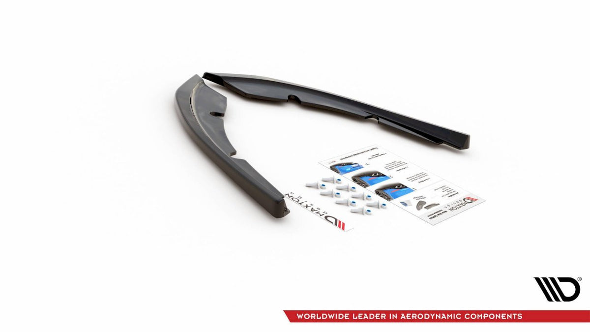 Maxton Design - Aftermarket  REAR SIDE SPLITTERS V2 PEUGEOT 308 SW MK2 FACELIFT (2017-)