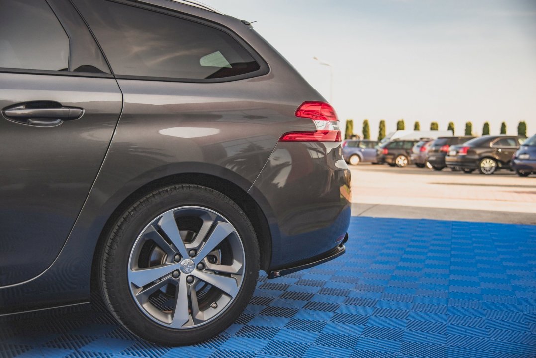 Maxton Design - Aftermarket  REAR SIDE SPLITTERS V2 PEUGEOT 308 SW MK2 FACELIFT (2017-)