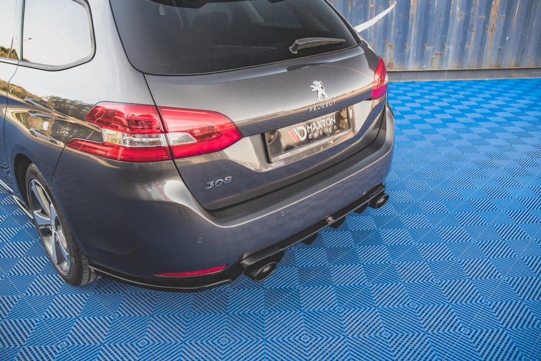 Maxton Design - Aftermarket  REAR SIDE SPLITTERS V2 PEUGEOT 308 SW MK2 FACELIFT (2017-)