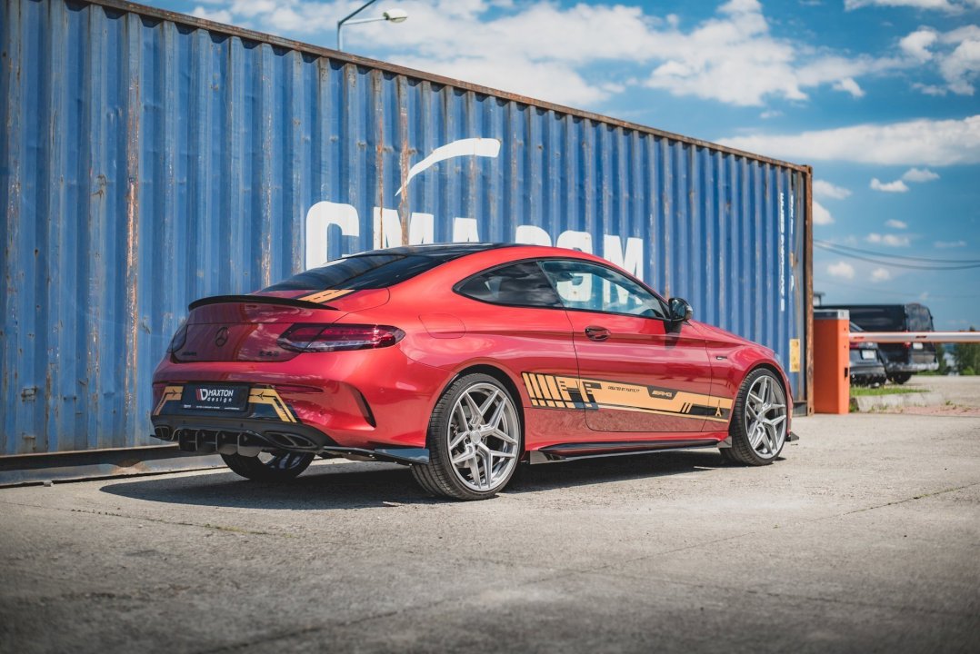Maxton Design - Aftermarket  RACING DURABILITY REAR DIFFUSER MERCEDES-AMG C43 COUPE C205 (2016-)