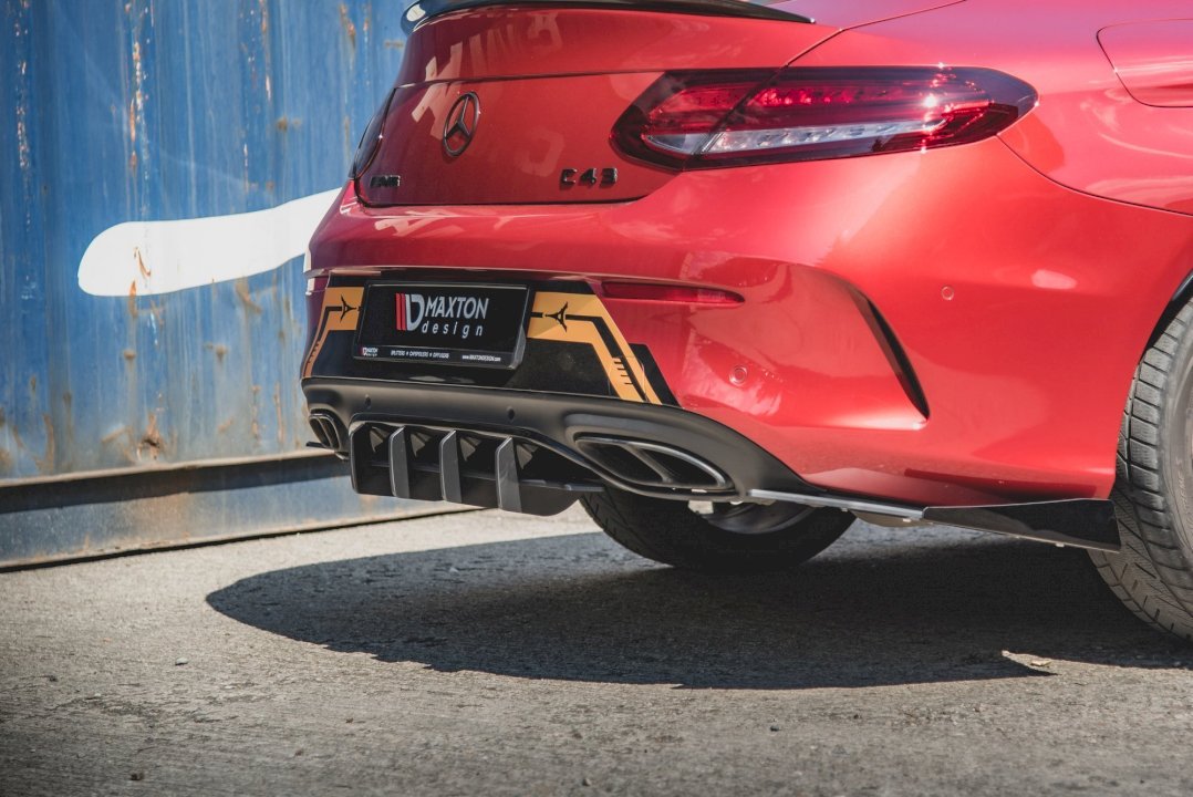 Maxton Design - Aftermarket  RACING DURABILITY REAR DIFFUSER MERCEDES-AMG C43 COUPE C205 (2016-)