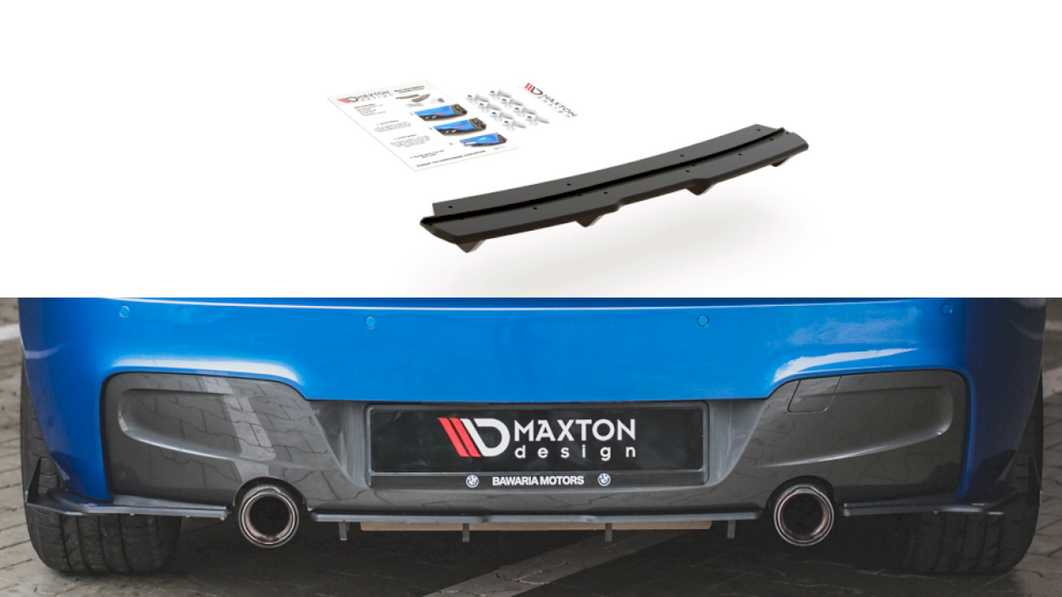 Maxton Design - Aftermarket  STREET PRO DURABILITY REAR DIFFUSER BMW M135I F20 (2011-2015)
