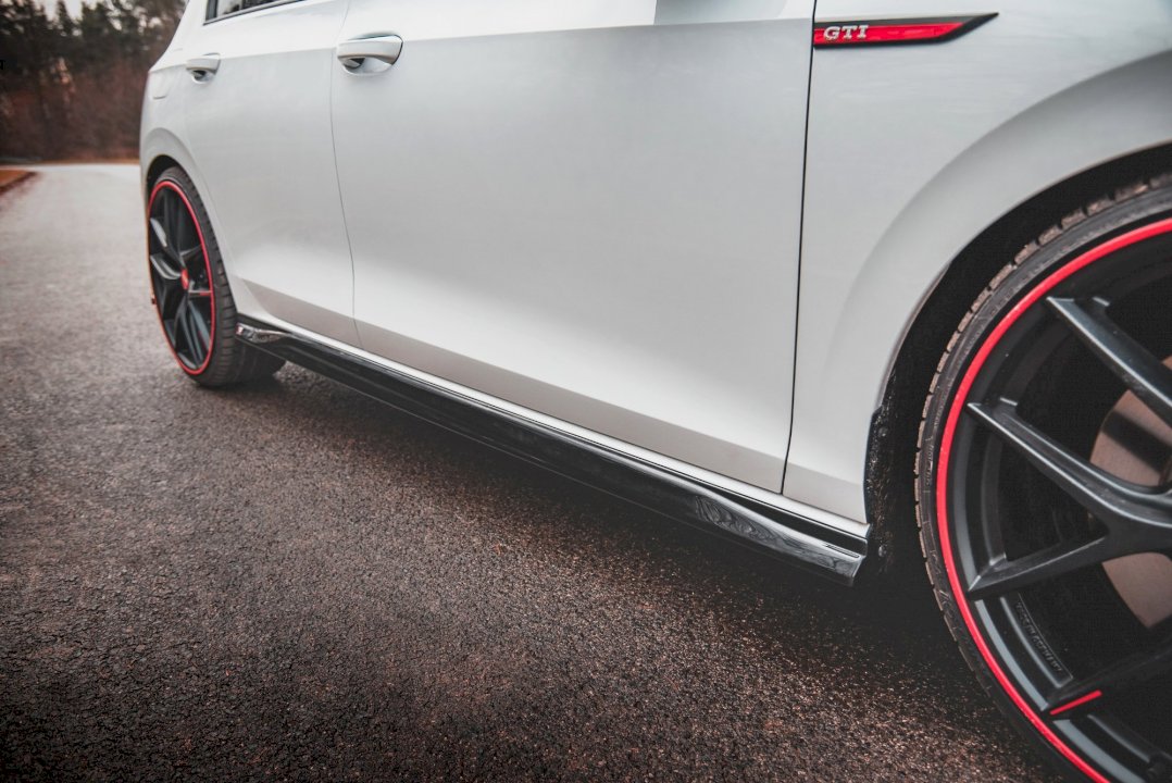Maxton Design - Aftermarket  SIDE SKIRTS DIFFUSERS V.3 VOLKSWAGEN GOLF GTI / GTE / GTI CLUBSPORT / R-LINE MK8