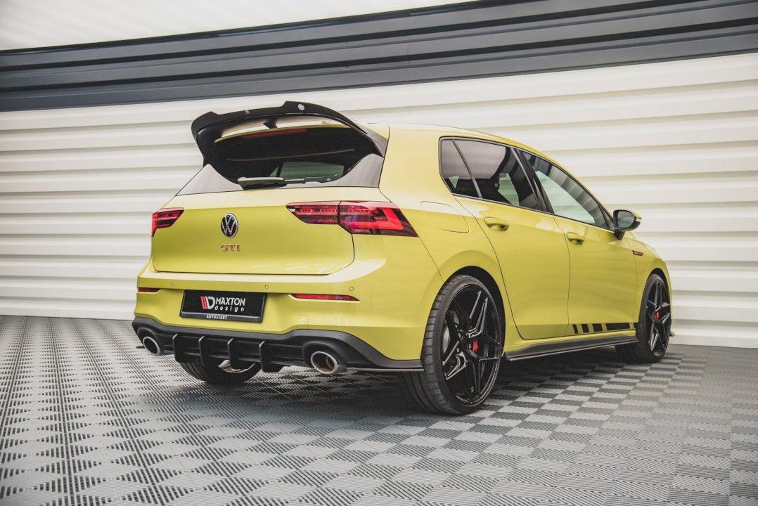 Maxton Design - Aftermarket  STREET PRO REAR DIFFUSER V1 VW GOLF 8 GTI CLUBSPORT (2020-)