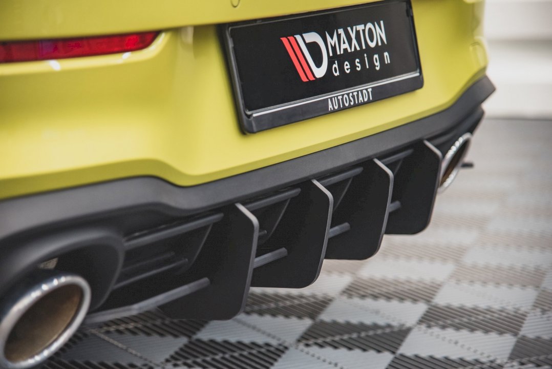 Maxton Design - Aftermarket  STREET PRO REAR DIFFUSER V1 VW GOLF 8 GTI CLUBSPORT (2020-)
