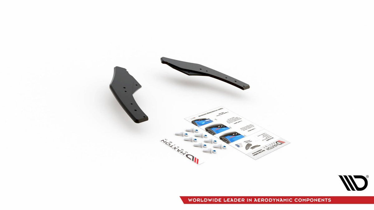 Maxton Design - Aftermarket  STREET PRO REAR SIDE SPLITTERS VW GOLF 8 GTI CLUBSPORT (2020-)