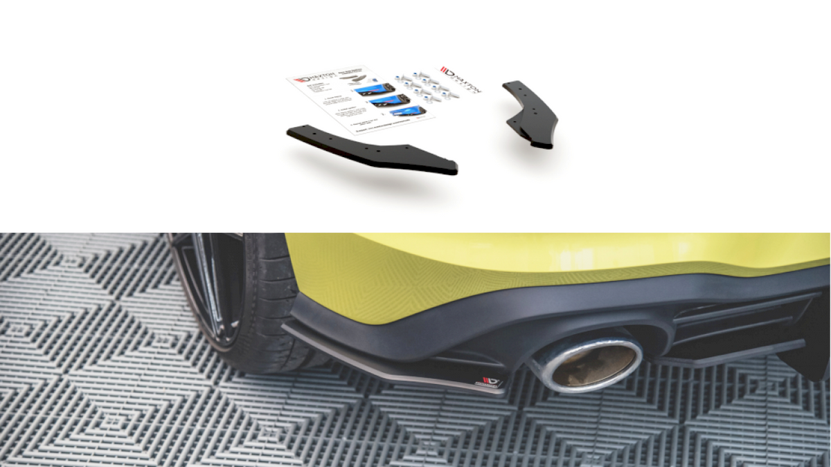 Maxton Design - Aftermarket  STREET PRO REAR SIDE SPLITTERS VW GOLF 8 GTI CLUBSPORT (2020-)