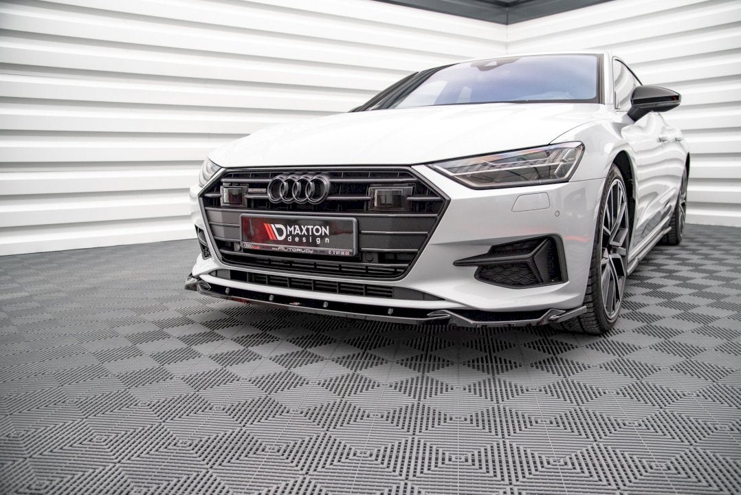 Maxton Design - Aftermarket  FRONT SPLITTER V2 AUDI A7 C8 (2018-)